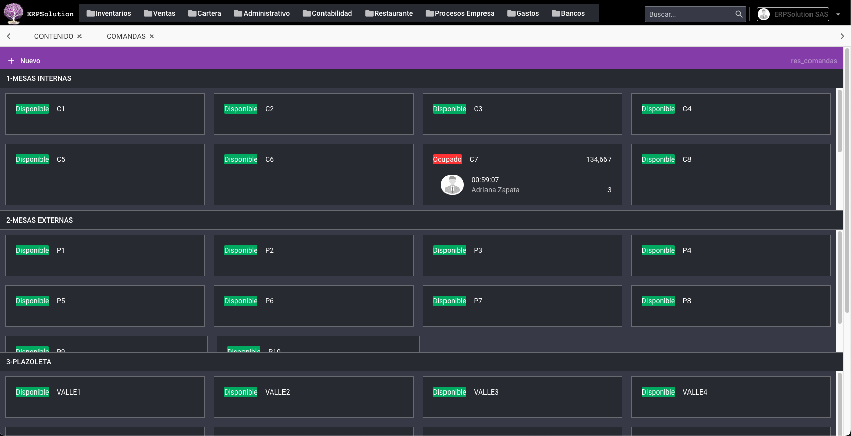 ERPSolution Restaurante